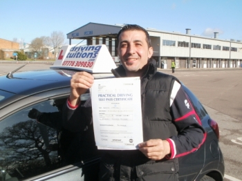 I just passed my test with Franco Great instructor patient friendly always on time and very flexible Would recommend him to everyone Thank you Franco for everything All the best