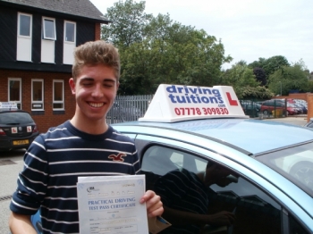 Franco you have been an excellent driving instructor and I have enjoyed every lesson. I will now be driving my own car with the skills you taught me. Thank You…...