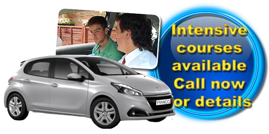 Intensive courses available in St Albans with Franco´s Driving School!